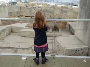 Willa at the Tarxien Temples
